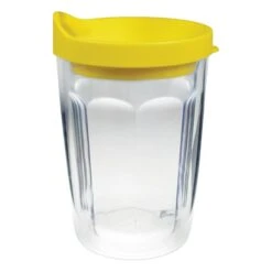 14 Oz. Thermal Travel Tumbler - Clear Film Insert (Q901522) -Qualityimprint Shop Q901522 yellow tumblers wit logo 14