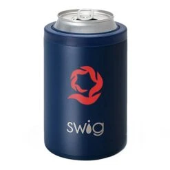 12 Oz. Swig Combo Can And Bottle Cooler - Matte Navy (Q910522)