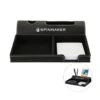 Leatherette Lexington Desk Organizers (Q913411) 10 Leatherette Lexington Desk Organizers (Q913411) -Qualityimprint Shop Q913411 black deskorganizers wilogo beautyshot 1