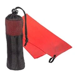 Microfiber Quick Dry & Cooling Towel In Mesh Pouch (Q914911) -Qualityimprint Shop Q914911 red towels with logo 5
