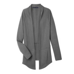 Devon & Jones New Classics® Ladies' Charleston Cardigan (Q918922) -Qualityimprint Shop Q918922 blank cardigans with log 2