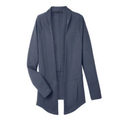 Devon & Jones New Classics® Ladies' Charleston Cardigan (Q918922) -Qualityimprint Shop Q918922 blank cardigans with log 3