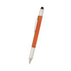 5-in-1 Function Pen (Q922311) 10 5-in-1 Function Pen (Q922311) -Qualityimprint Shop Q922311 orange blank stylus withlogo 3