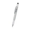5-in-1 Function Pen (Q922311) -Qualityimprint Shop Q922311 silver stylus withlogo beautyshot 1