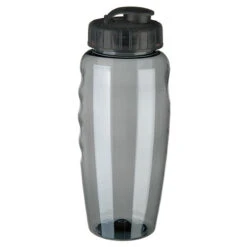 Gripper Poly-Clear® Water Bottle - (31 Oz.) (Q926311) -Qualityimprint Shop Q926311 smoke waterbottles with logo 2