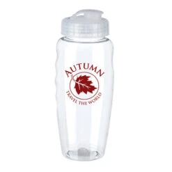 Gripper Poly-Clear® Water Bottle - (31 Oz.) (Q926311)