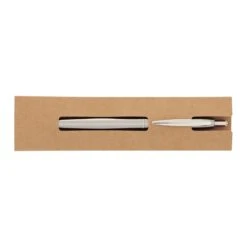Recycled Stainless Steel Ballpoint Pen (Q931822) -Qualityimprint Shop Q931822 silver packaging pens withlogo 3