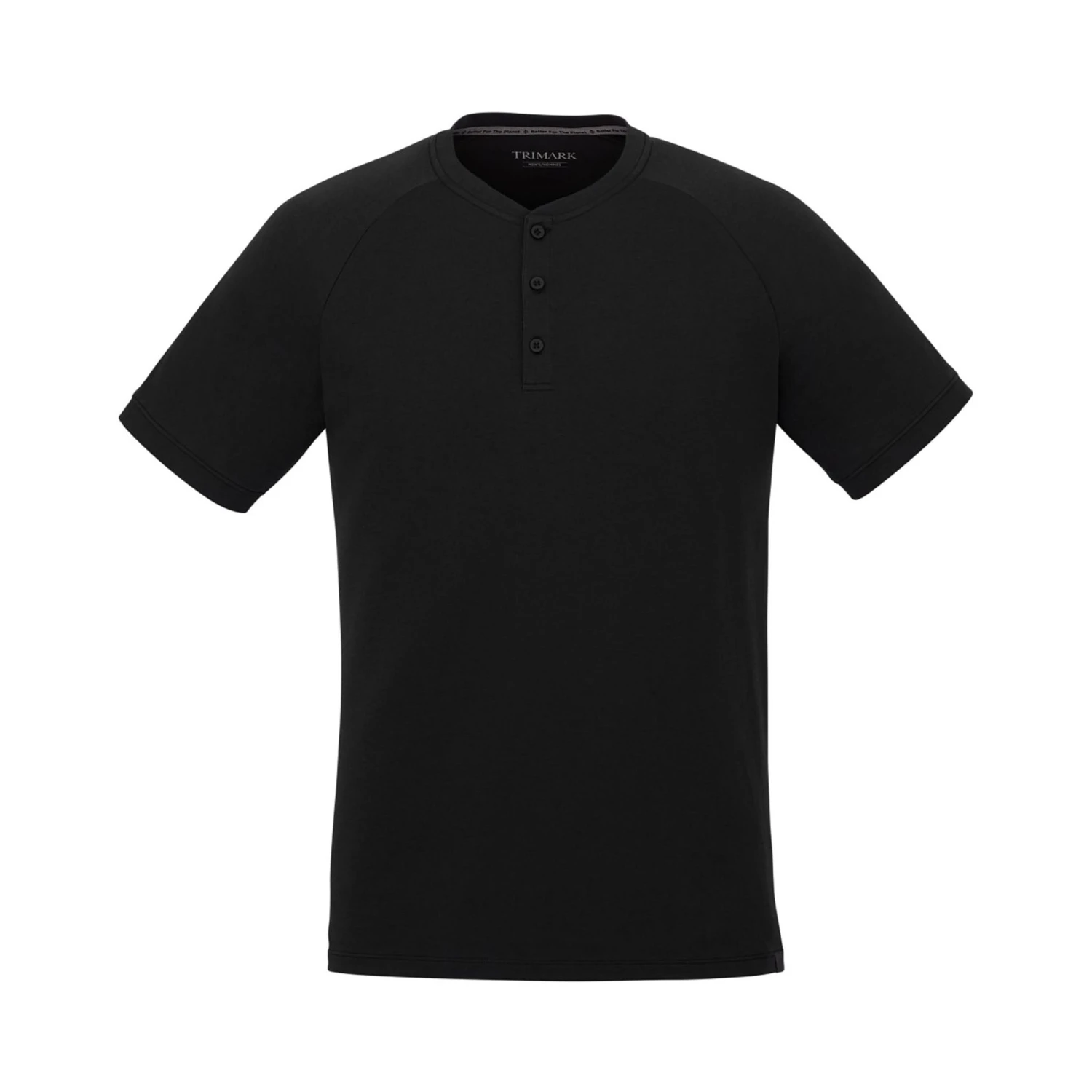 Men's SOMOTO Eco Short Sleeve Henley (Q935622) 3 Men's SOMOTO Eco Short Sleeve Henley (Q935622) - Image 3