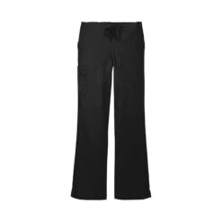 Wink® Women's Petite WorkFlex Flare Leg Cargo Pant (Q938222) -Qualityimprint Shop Q938222 black pants with logo 3 f2f91d52 b1bb 4455 a576 6504d1ba31f7