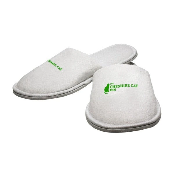 Cotton Velour Slippers (Q940711) 1 Cotton Velour Slippers (Q940711)