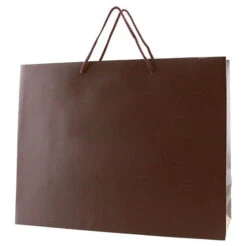 Matte Laminated Eurototes (Q9448) -Qualityimprint Shop Q9448 chocolate shopping bags with logo 4