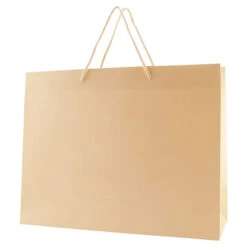 Matte Laminated Eurototes (Q9448) -Qualityimprint Shop Q9448 ivory shopping bags with logo 5
