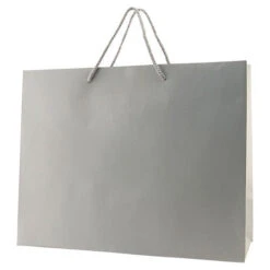 Matte Laminated Eurototes (Q9448) -Qualityimprint Shop Q9448 platinum shopping bags with logo 9