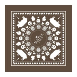 4800 Series Solid Color Bandanas - Cocoa (Q956522)