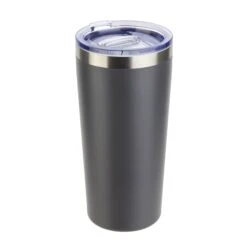 17 Oz. SENSO™ Classic Vacuum Insulated Tumbler (Q963322) -Qualityimprint Shop Q963322 Gray Steel Bottles with logo 1