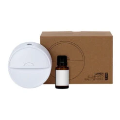 Illuminated Essential Oil Wall Diffuser With Essential Oil (Q964022) -Qualityimprint Shop Q964022 blank diffusers with logo 2