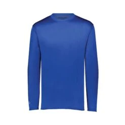 Holloway Youth Momentum Long Sleeve T-Shirt (Q975222) -Qualityimprint Shop Q975222 royal long sleeve t shirts with logo 7