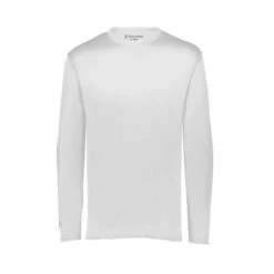 Holloway Youth Momentum Long Sleeve T-Shirt (Q975222) -Qualityimprint Shop Q975222 white long sleeve t shirts with logo 4