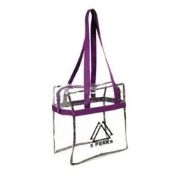 12 X 12 X 6 Inch Clear Zipper Tote With Handles (Q976422)