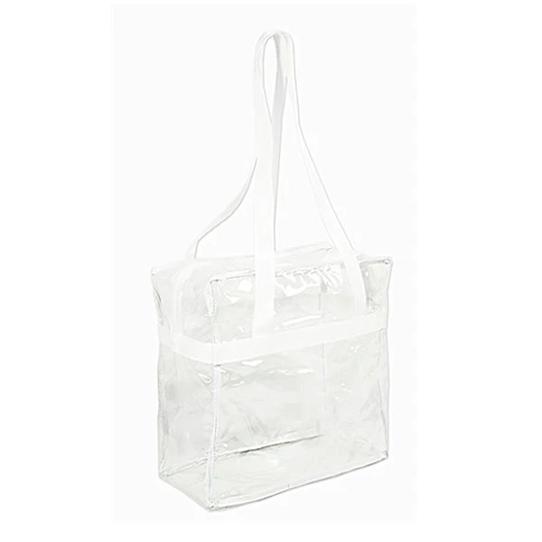 12 X 12 X 6 Inch Clear Zipper Tote With Handles (Q976422) 11 12 X 12 X 6 Inch Clear Zipper Tote With Handles (Q976422) - Image 11