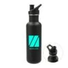 Klean Kanteen Eco Classic 27 Oz. Sport Cap (Q984222) -Qualityimprint Shop Q984222 black steelbottles withlogo beautyshot 1 2c803451 c68e 44eb 86b2 c7c716591616